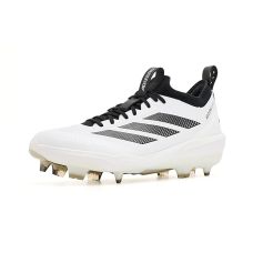 White/Black/Black adidas adiZero Impact 2.0 TPU Baseball Cleats