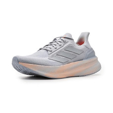 Solid Grey/Silver Metallic/Beam Orange adidas Ultraboost 5 Running Shoes