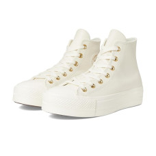 Converse Chuck Taylor All Star High-Top Platform Leather Sneaker