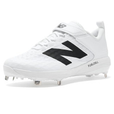 White/Black New Balance Fuelcell 4040 V8 Baseball Cleats