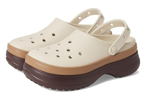 Crocs Classic Stacked Clogs Platform Sneakers Crocs Classic Stacked Clogs Platform Sneakers