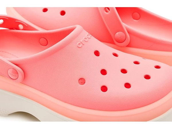 Crocs Classic Stacked Clogs Platform Sneakers Crocs Classic Stacked Clogs Platform Sneakers