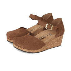 Birkenstock Mary Wedge Sandal - Suede