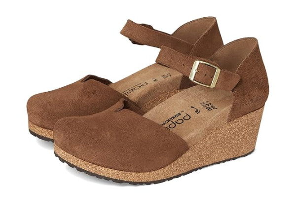Birkenstock Mary Wedge Sandal - Suede