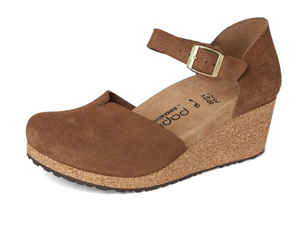 Birkenstock Mary Wedge Sandal - Suede