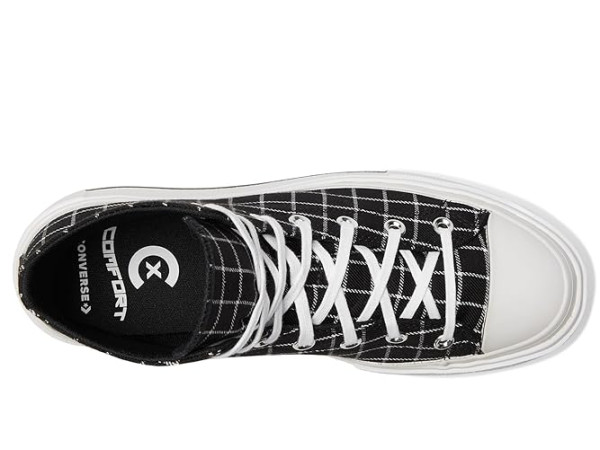 Converse Chuck Taylor All Star Lift Double Stack Platform Plaid Converse Chuck Taylor All Star Lift Double Stack Platform Plaid