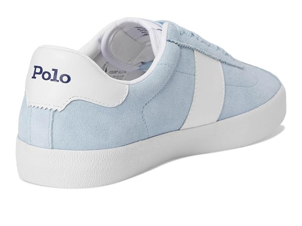 Polo Ralph Lauren Court Vulc Leather-suede Sneaker