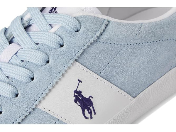 Polo Ralph Lauren Court Vulc Leather-suede Sneaker