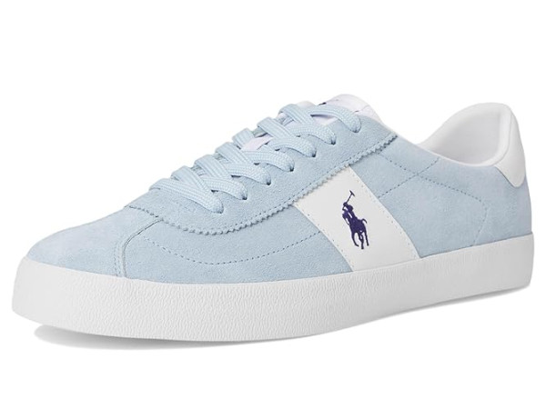 Polo Ralph Lauren Court Vulc Leather-suede Sneaker