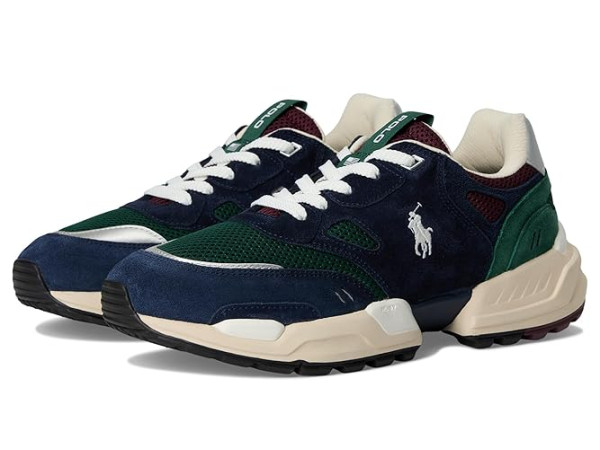 Polo Ralph Lauren Jogger Suede & Mesh Sneakers