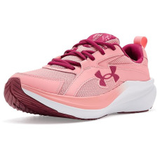 Posh Pink/White/Claret Under Armour Charged Assert 11