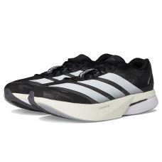 Black/White/Grey adidas Adizero Boston 13 Running Shoes