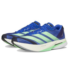 Lucid Blue/Lime Burst/Black adidas Adizero Boston 13 Running Shoes