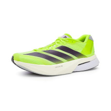 Solar Yellow/Aurora Plum/Powder Plum adidas Adizero Boston 13 Running Shoes