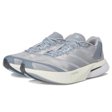 Halo Silver/Silver Metallic/Blue adidas Adizero Boston 13 Running Shoes