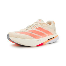 Off-White/Beam Orange/Acid Orange adidas Adizero Boston 13 Running Shoes