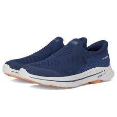 Navy/Orange SKECHERS Performance Go Walk 8 Pelayo Hands Free Slip-in