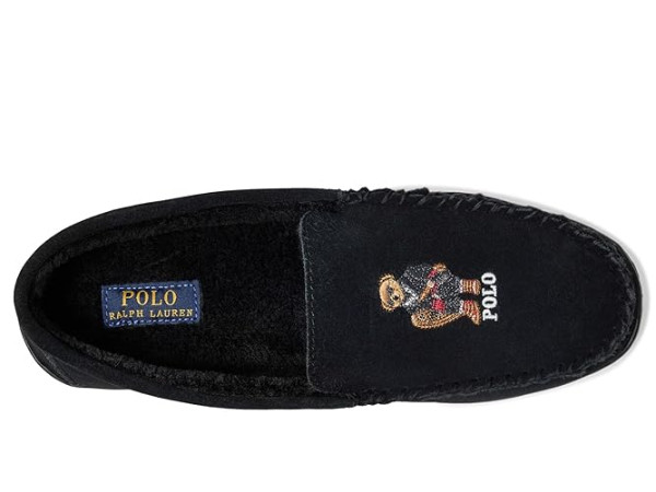 Polo Ralph Lauren Brenan Bear Moc Slipper Suede/Holidybear