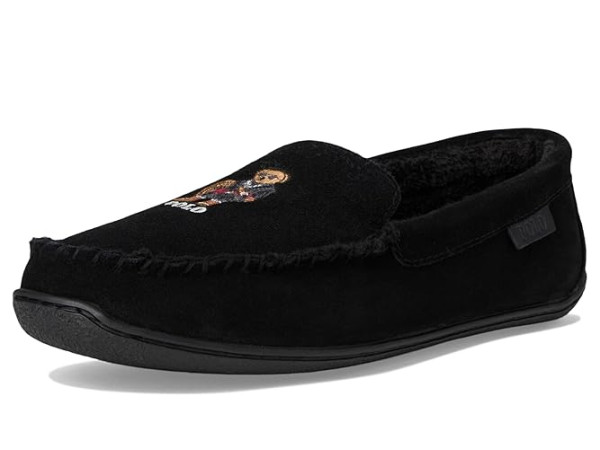 Polo Ralph Lauren Brenan Bear Moc Slipper Suede/Holidybear