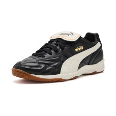 Black/Warm White 1 PUMA King Indoor Shoes