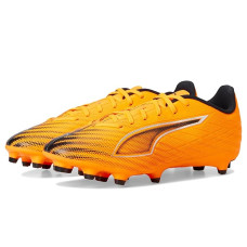 Heat Fire/Black/Glowing Red PUMA Ultra 6 Play Firm/Artificial Ground Soccer Cleats