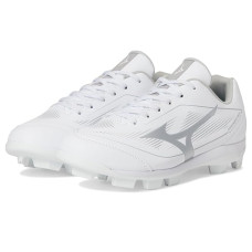 White/Silver Mizuno Cushionrevo Finch TPU