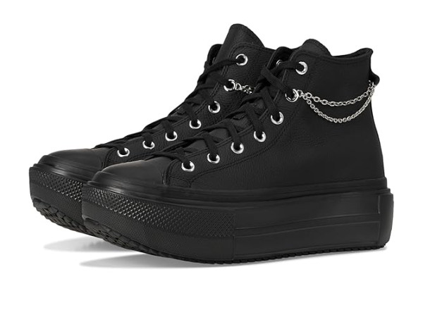 Converse Chuck Taylor All Star Lift Double Stack Platform Chains High-Top Converse Chuck Taylor All Star Lift Double Stack Platform Chains High-Top