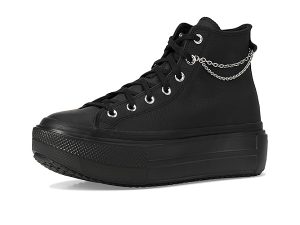 Converse Chuck Taylor All Star Lift Double Stack Platform Chains High-Top Converse Chuck Taylor All Star Lift Double Stack Platform Chains High-Top