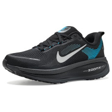 Black/Silver/Light Current Blue/Anthracite Nike Vomero 18
