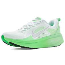 White/Metallic Silver/Illusion Green Nike Vomero 18