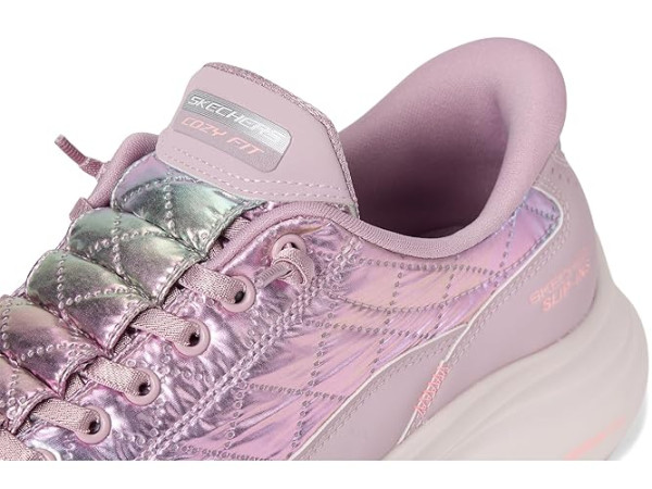 SKECHERS Contour Foam - Cozy Fit Shining Pearl Hands Free Slip-Ins SKECHERS Contour Foam - Cozy Fit Shining Pearl Hands Free Slip-Ins