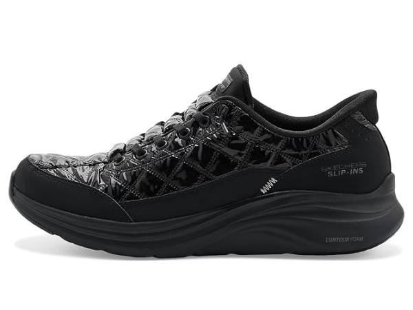 SKECHERS Contour Foam - Cozy Fit Shining Pearl Hands Free Slip-Ins