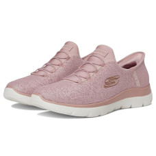 SKECHERS Summits-Lunar Glow Hands Free Slip-Ins SKECHERS Summits-Lunar Glow Hands Free Slip-Ins