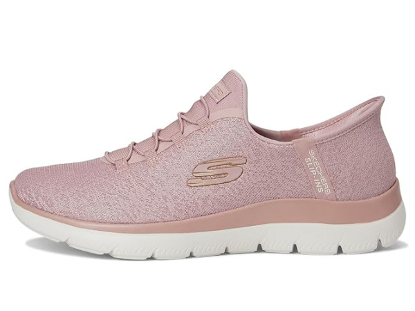 SKECHERS Summits-Lunar Glow Hands Free Slip-Ins SKECHERS Summits-Lunar Glow Hands Free Slip-Ins