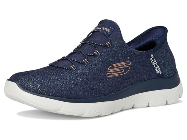 SKECHERS Summits-Lunar Glow Hands Free Slip-Ins SKECHERS Summits-Lunar Glow Hands Free Slip-Ins
