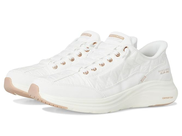 SKECHERS Contour Foam - Cozy Fit Golden Hour Hands-Free Slip-Ins