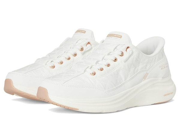 SKECHERS Contour Foam - Cozy Fit Golden Hour Hands-Free Slip-Ins