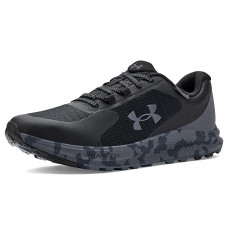 Black/Castlerock/White Under Armour Charged Bandit Trail 3 Storm Proof