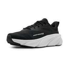 Black/Black/White Under Armour Charged Rogue 6