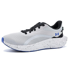 Halo Gray/Black/Team Royal Under Armour Ascend Running Shoes