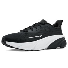Black/Black/White Under Armour Charged Rogue 6