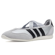 Silver Metallic/Black/Off White adidas Barreda Mary Jane Shoes
