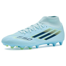 Almost Blue/Yellow adidas F50 Sparkfusion Club Fg/Ag Soccer Cleats