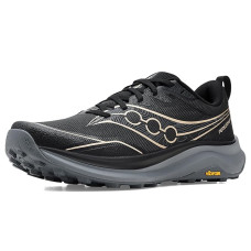 Black/Carbon Saucony Peregrine 16