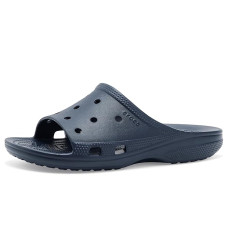 Navy Crocs Classic Saturday Slides