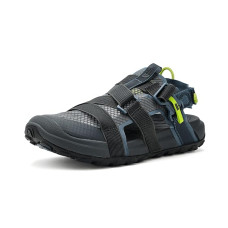 Granite Grey/Fizz Lime The North Face Explore Camp Lite Sandals