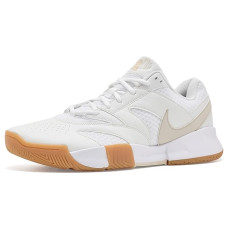White/Light Orewood Brown/Summit White/Linen/Gum Yellow Nike Tennis Court Lite 4