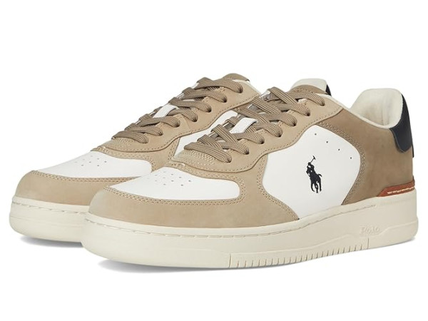 Polo Ralph Lauren Masters Court Nubuck & Leather Sneakers