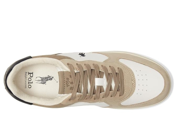 Polo Ralph Lauren Masters Court Nubuck & Leather Sneakers