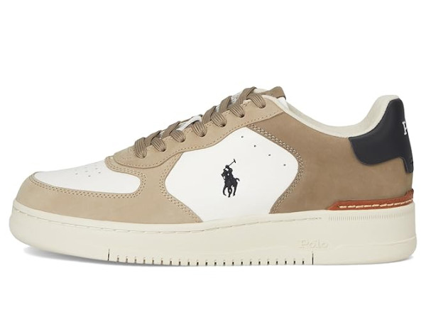 Polo Ralph Lauren Masters Court Nubuck & Leather Sneakers